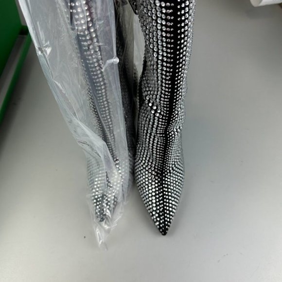 JLO Jennifer Lopez x REVOLVE Calle Boot in Black - Picture 3 of 7